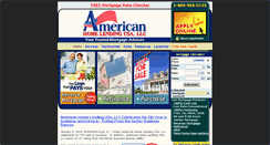 Desktop Screenshot of americanhomelendingusa.com